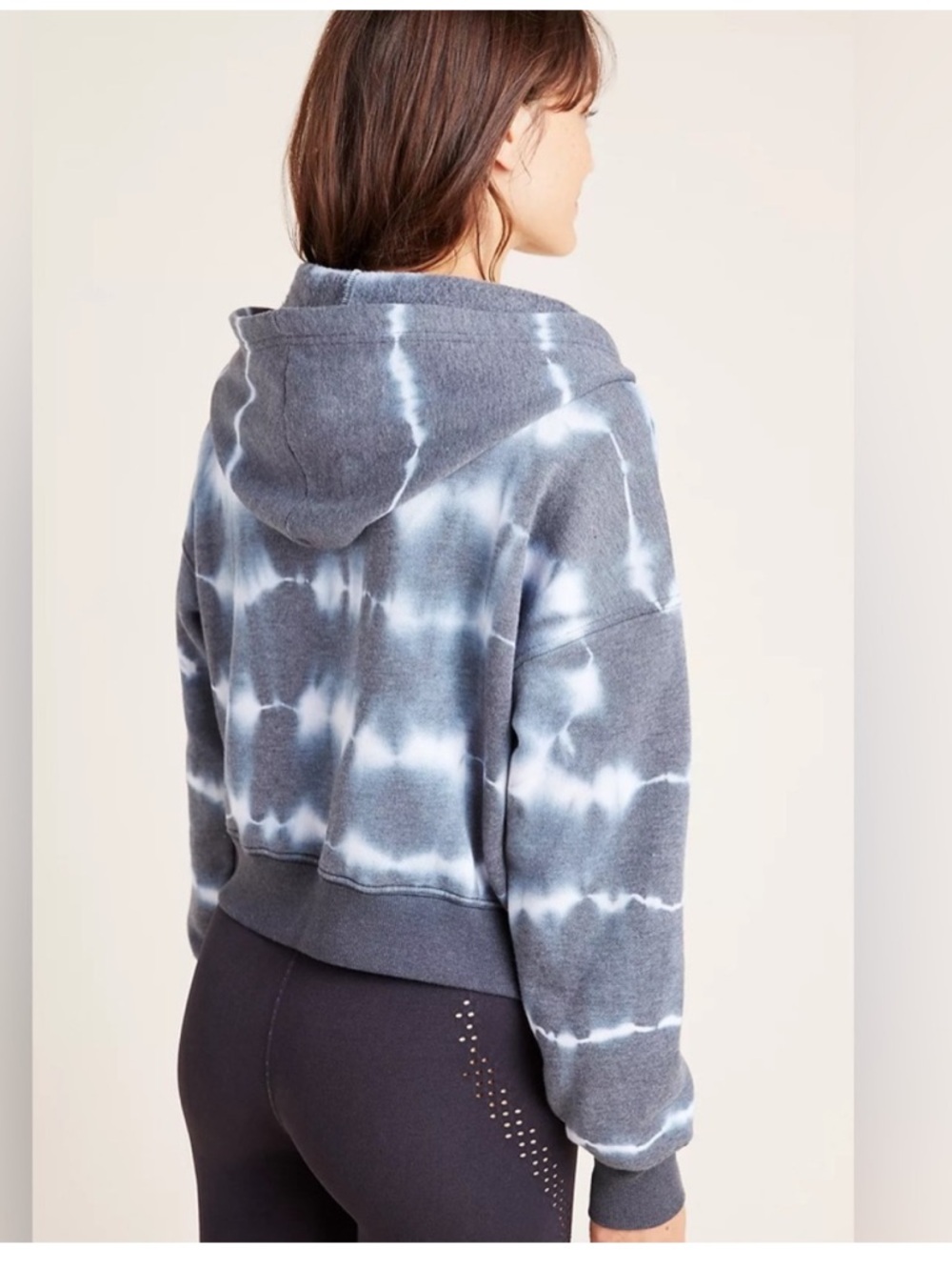 Free People Movement Tie-Dyed Believer Hoodie Blue - Picture 3 of 9